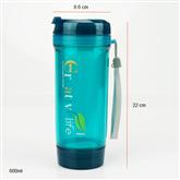 600ml LFGB plastic travel water mug