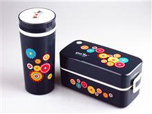 LunchBox Set Food Fruit Storage Container Portable Bento Box With Water Bottle And Tableware Thermal