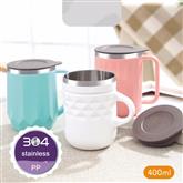 400ml Thermos Vacuum Cup Stainless Steel Vacuum Bottle Insulated Tumbler Kids Gift Tea Coffee Mugs W