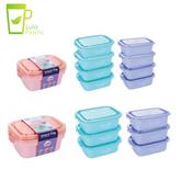 500ML 1300ML Rectangular Plastic Storage Box Fresh Bento Box Colorful Microwavable Food Storage Cont