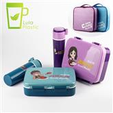 1140ml 7 compartments BPA Free leakproof large capacity health food kids lunch box with 350ml water