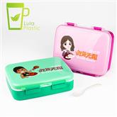LULA 1140ml 7 compartments bento lunch box leakproof eco-friendly