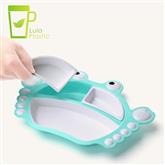 LULA Baby Products Suppliers Crab Kids Divide Plate Children Cartoon Separation Feeding Dish