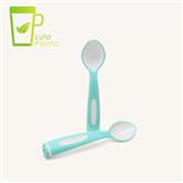 LULA Long Handle Meal Dinner Scoop Kids Plastic Colorful Spoons