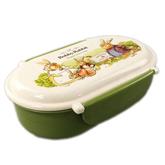 450ML Single Layer PP Food Lunch Box Plastic Containers with Control Divider